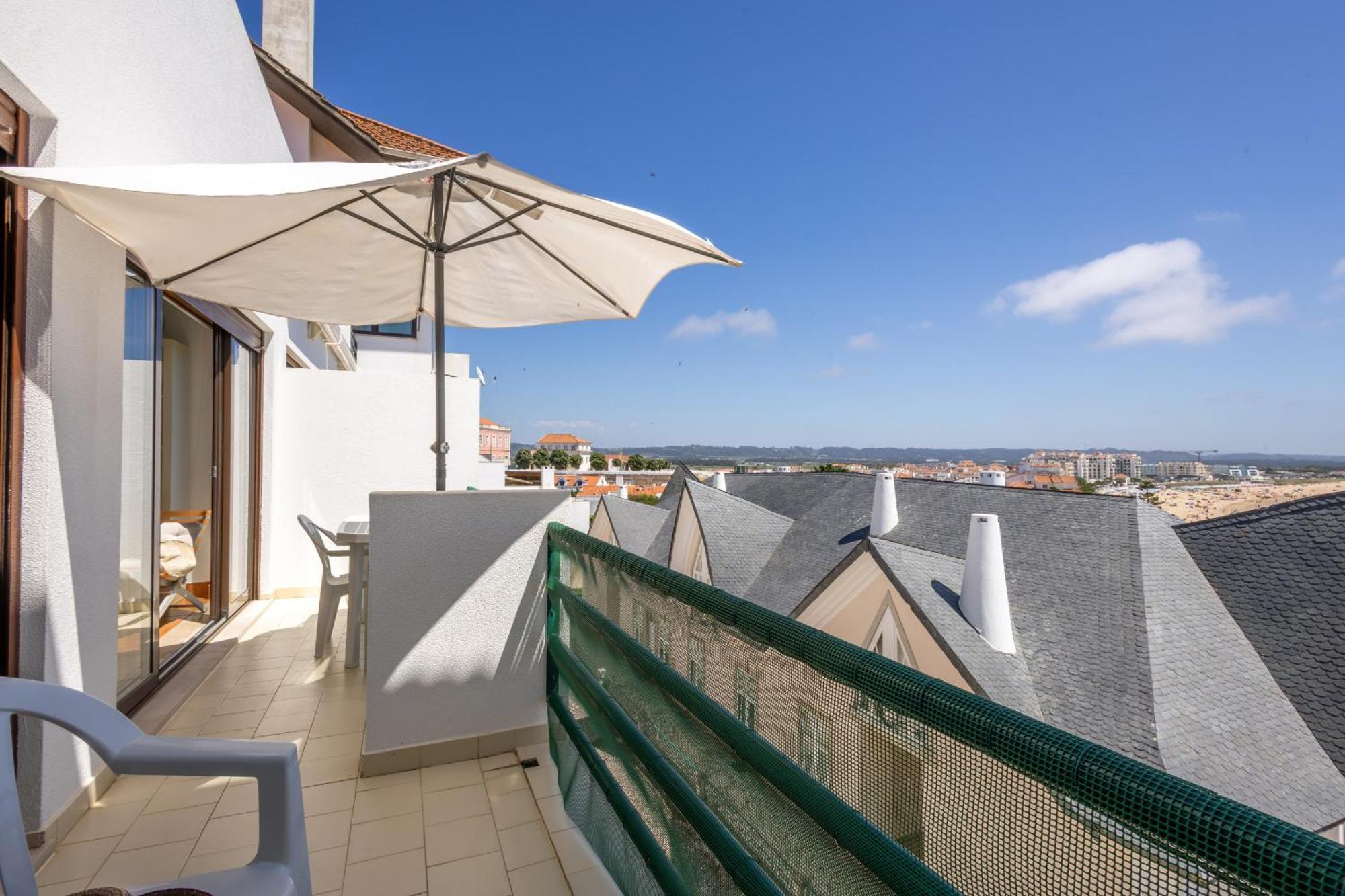 Ferienwohnung Concha Mar Com Vista Sobre A Baia São Martinho do Porto Exterior foto