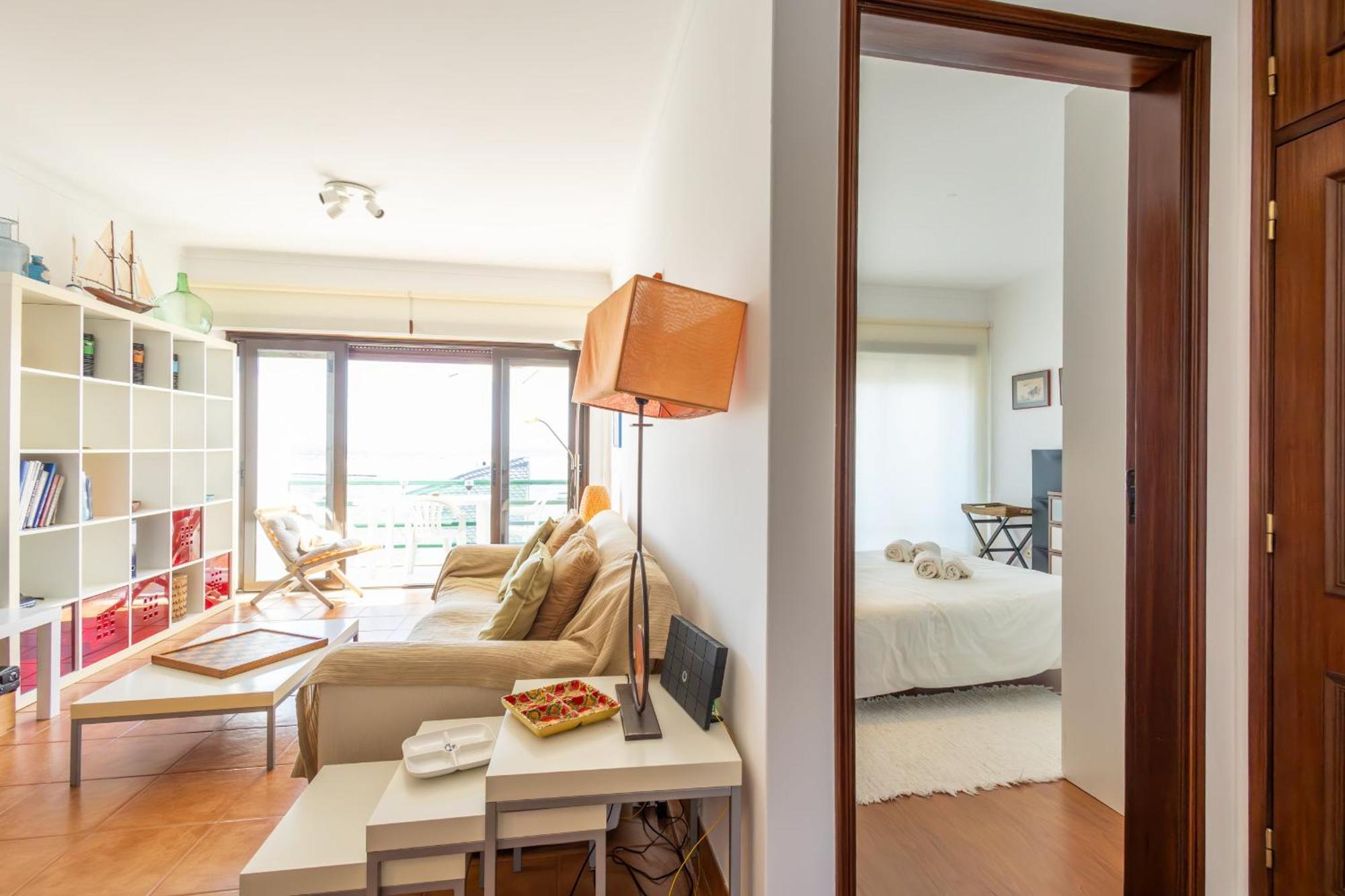 Ferienwohnung Concha Mar Com Vista Sobre A Baia São Martinho do Porto Exterior foto